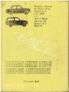 HILLMAN MINX SERIES I II III IV & V (1956-65) OWNERS WORKSHOP MANUAL *HARDBACK* - Picture 1 of 1