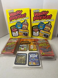 New WACKY PACKAGES Collector's Album Binder's & Sticker Lot - Picture 1 of 8