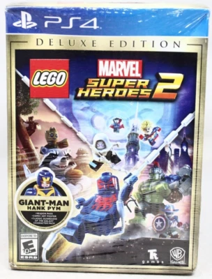 LEGO Marvel Super Heroes 2: Deluxe Edition (Sony PlayStation 4, PS4, 2017) NUEVO+ Foto 1 de 4