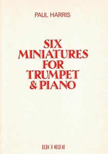 Six Miniatures for Trumpet & Piano by Paul Harris (LD769) - Picture 1 of 2