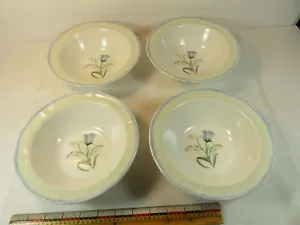 4 Noritake Summer Valley Müsli Suppenschalen 7 1/4 in 9240 Homecraft Lilly Valley - Bild 1 von 7