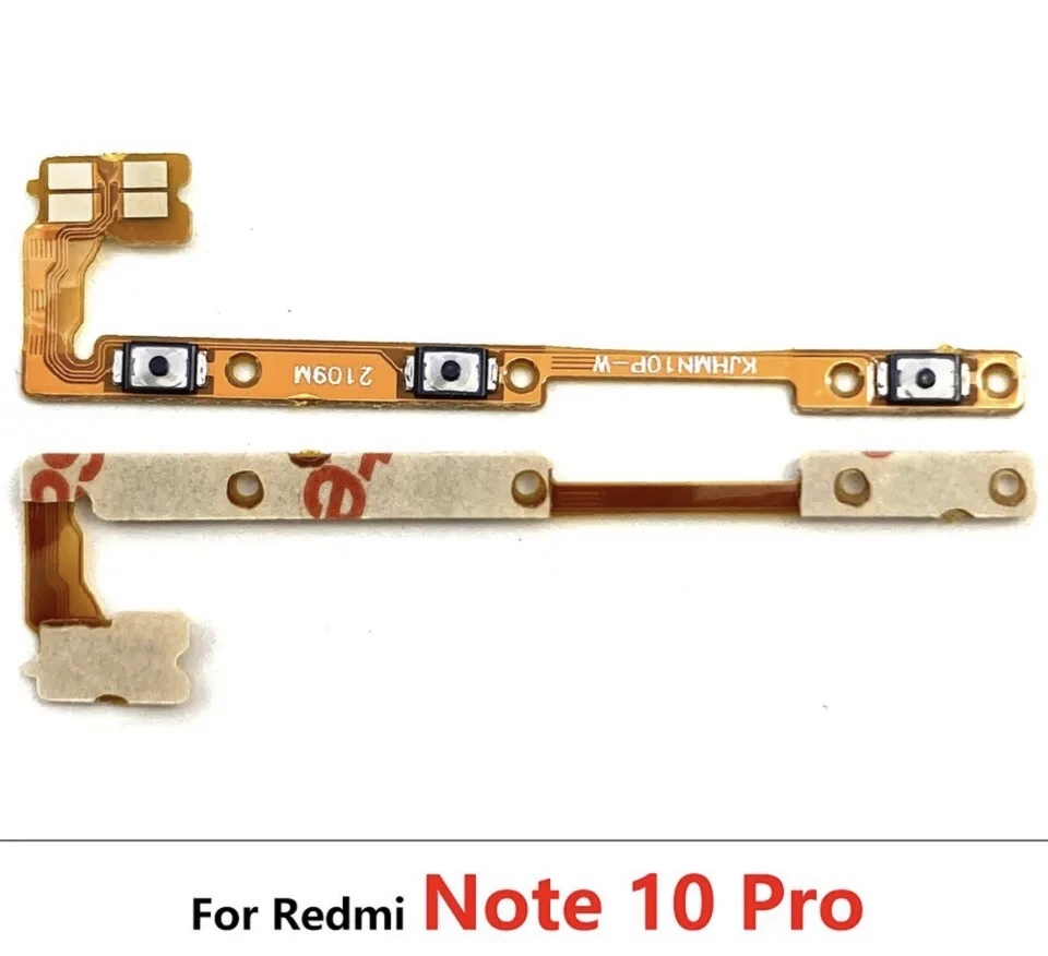 Cable flexible de repuesto con botón de encendido y volumen para Xiaomi Redmi Note 10 Pro Foto 1 de 1