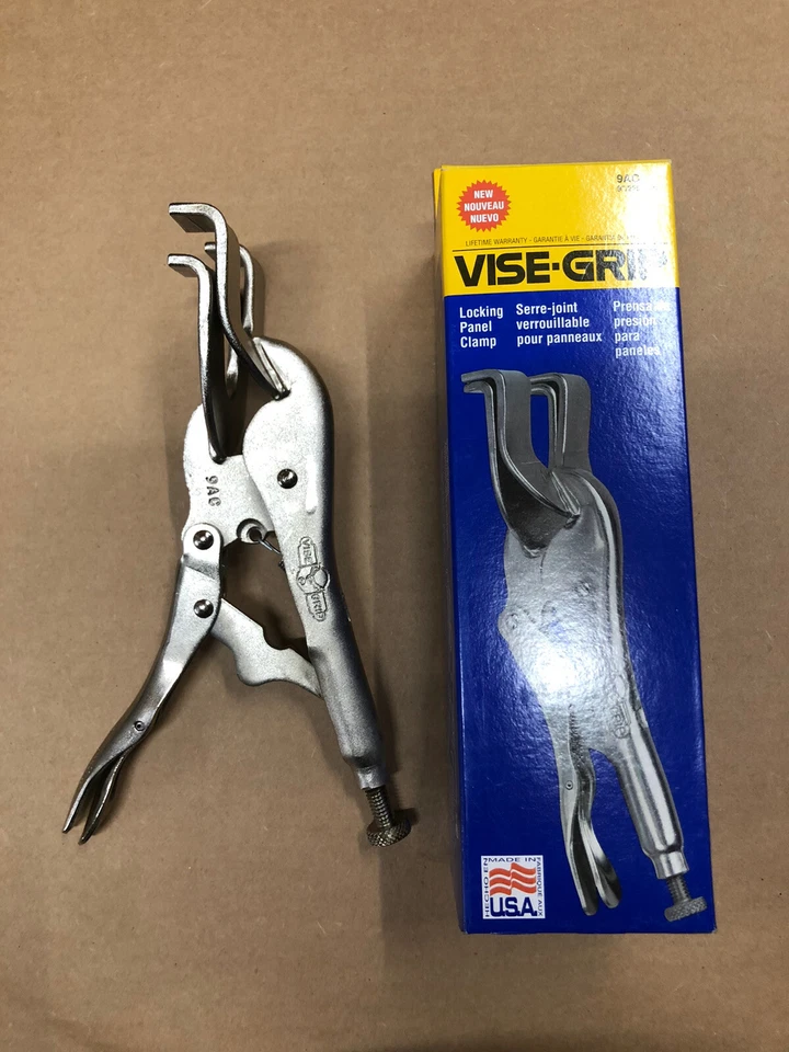 Original Vise Grip 9AC Locking Panel Clamp Made In USA USA USA USA - Image 1 of 2