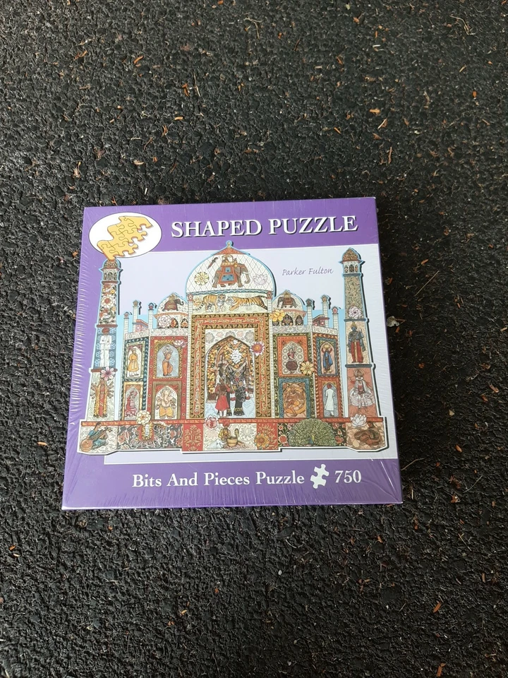 NEW SEALED Bits And Pieces Taj Mahal 750 Piece Jigsaw Puzzle Parker Fulton Art - Image 1 of 1