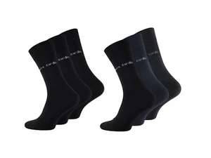 6 a 24 pares de calcetines de negocios PIERRE CARDIN ® para hombre en negro / mezcla de colores marca - Imagen 1 de 6