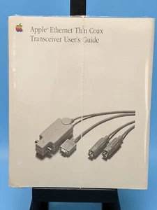 Apple Ethernet Thin Coax Transceiver Users Guide / Rare: 030-4005-A (NEW/SEALED) - Picture 1 of 5