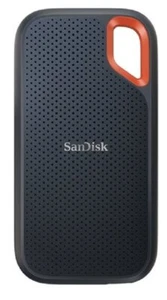 SanDisk Extreme 2TB Portable SSD - up to 1050MB/s Read and 1000MB/s Write Speeds - Picture 1 of 5