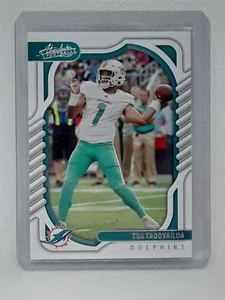 Tua Tagovailoa 2022 Absolute Football (Retail) - #50 - Miami Dolphins - Picture 1 of 2