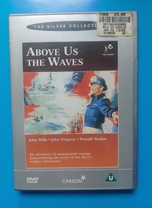 ABOVE US THE WAVES 1955 DVD cert U JOHN MILLS JOHN GREGSON Submarine WWII - Picture 1 of 3