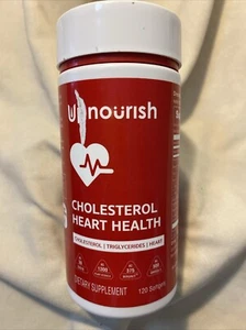 UpNourish Cholesterol Heart Health Supplement Exp 03/26 - Picture 1 of 3