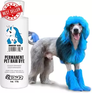 Permanent Dog Hair Dye, Pet Hair Dye Safely Used by Grooming Salons for a Decade - Picture 1 of 12