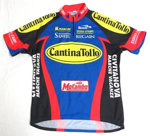 Vintage Biemme CANTINA TOLLO Radsport Team Trikot LARGE 2000 Diadora Moser Regain L - Bild 1 von 4