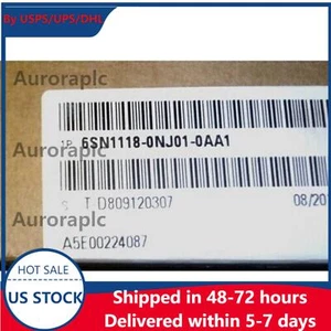 New Siemens 6SN1118-0NJ01-0AA1 SIMODRIVE 611 universal U HR 6SN1 118-0NJ01-0AA1 - Picture 1 of 3