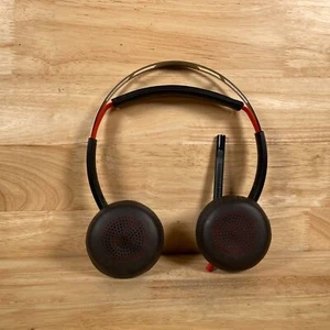 Poly Blackwire C5220 Black/Red Wired Noise Canceling On-Ear Headphone For Parts - Picture 1 of 5