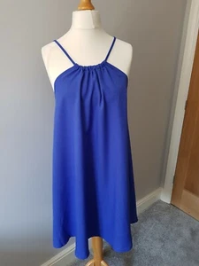 Infinite You, blaues Mini Trägerkleid neu mit Etikett Gr. S/M - Bild 1 von 5