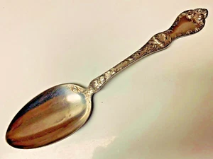 Les Cinq Fleurs by Reed & Barton Sterling Silver Flatware Serving  Spoon No Mono - Picture 1 of 9