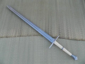 WILD CUSTOM HANDMADE 35 INCHES LONG IN HIGH POLISHED STEEL HUNTING PERFECT SWORD - Picture 1 of 1