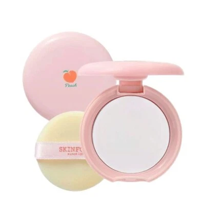 [SKINFOOD] Peach Cotton Pore Blur Pact 4g / Korean Cosmetics - Image 1 of 4