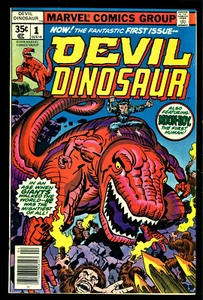 DEVIL DINOSAUR#1 LOT OF 2 COPIES!! 1ST APPEARANCE OF DEVIL DINOSAUR & MOON BOY! - Picture 1 of 5