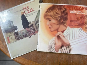 2 Vintage PET CLARK LP's I Couldn't Live Without Your Love & These Are My Songs - Picture 1 of 12