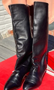 BANDOLINO NAPPA LEATHER "TESS" Tall Boots Size 7.5 M w/Orig Box - Picture 1 of 32