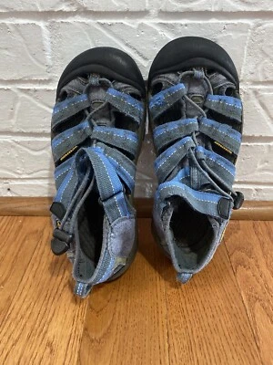 Sandalia Keen Newport H2 Azul Rayas Impermeable Lavable Juvenil Talla 3 Foto 1 de 4