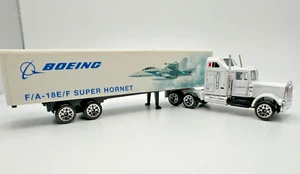 Realtoy Boeing Die Cast Semi Truck Featuring Super Hornet on Trailer - Picture 1 of 6