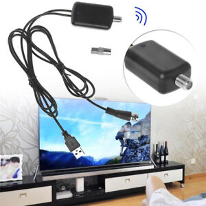 Digital HDTV Signal Amplifier Booster For Cable TV Fox Antenna HD Channel 25H*wl