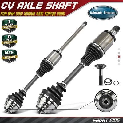 2x Conjunto de eje CV delantero para BMW 330i M235i xDrive 435i xDrive Gran Coupé Foto 1 de 4