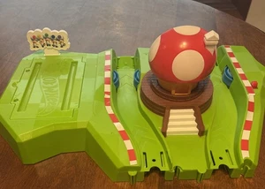 Mario Kart Hot Wheels Rennstrecke Teile Slam Launcher Basis Kröte Pilz FUNKTIONIERT - Bild 1 von 10