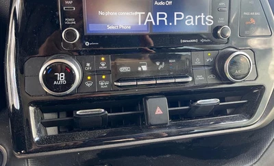 Toyota Highlander 2020-2022 tablero aire acondicionado control de clima 55900-0E600 OEM Foto 1 de 4