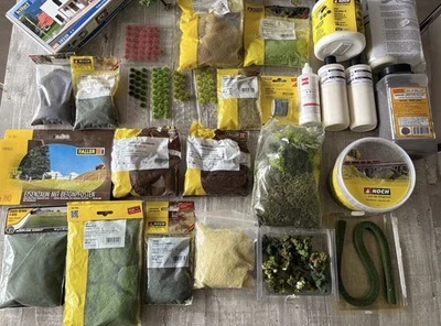 Landschaftsbau konvolut h0 (Gras,Bäume,Streumaterial usw) - Bild 1 von 4