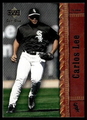 2001 Upper Deck Gold Glove Carlos Lee Chicago White Sox #37 - Image 1 of 2