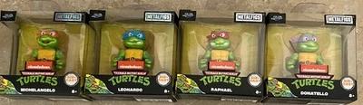 TMNT Teenage Mutant Ninja Turtles 2.5" Jada Metalfigs Juego Completo de 4 Foto 1 de 4