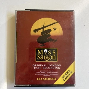 ORIGINAL LONDON CAST Miss Saigon LEA SALONGA Philippines Double Cassette - Picture 1 of 6