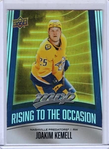 Joakim Kemell 2025-26 UD MVP Rising to the Occasion RO-21 , Nashville Predators - Picture 1 of 1