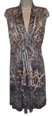 Vestido elástico multicolor Unity World Wear talla pequeña Foto 1 de 4