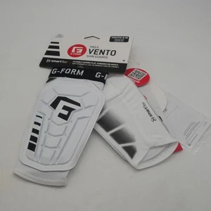 NEW G-Form Pro S Vento Shin Guards WHITE Youth Small Medium - Picture 1 of 8