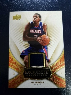 Joe Johnson Hawks 2008 - 2009 NBA EXQUISITE COLLECTION PROTOTYPE - Image 1 of 4