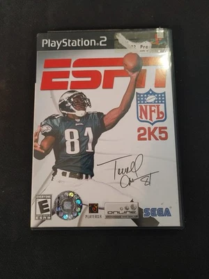 ESPN NFL 2K5 PlayStation 2 PS2 No Manual 2004 - Image 1 of 4