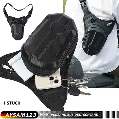 AUCHIVES Beintasche Motorrad Oberschenkeltasche Gürteltasche Sport-Schultertaschen
