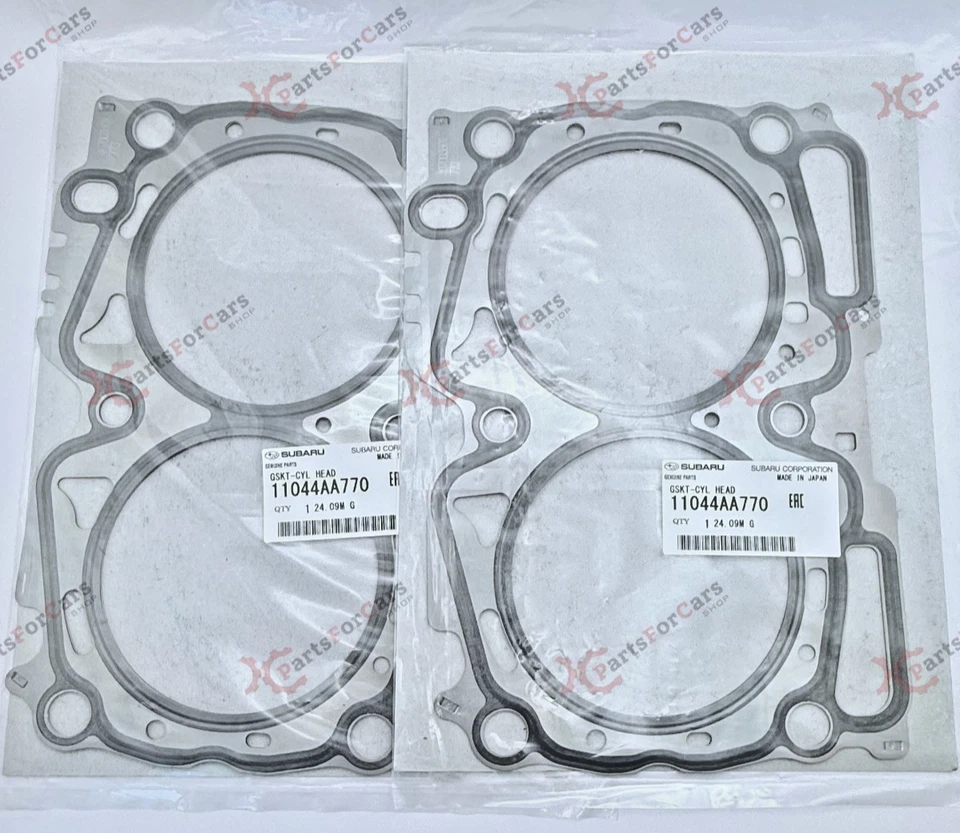 NOVO 2006-2018 Subaru Conjunto de 2 Gaxetas de Cabeça de Cilindro WRX STI TURBO FABRICANTE DE EQUIPAMENTO ORIGINAL 11044AA770 - Imagem 1 de 1