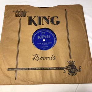 78 RPM "I WANT MY FANNIE BROWN/ALL SHE WANTS TO DO IS ROCK" WYNONIE  HARRIS 1949 - Imagen 1 de 4