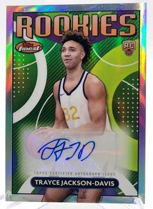 Trayce Jackson-Davis 2023-24 Topps Finest Rookies Autograph Card #RFA-TJD - Picture 1 of 2