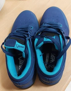 Leatt DBX 2.0 Flat Cycling Shoes Blue Size UK 9 EU 43.5 - #1011 - Picture 1 of 6