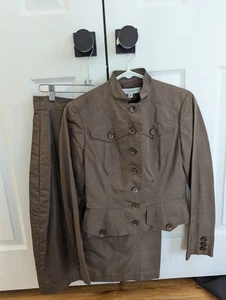 Carolina Herrera Silk Dark Brown Jacket. Beautiful And elegant, Wedding, Busines - Picture 1 of 5