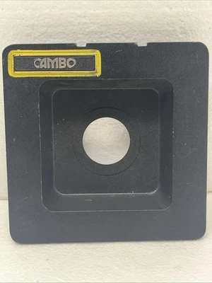Cambo Calumet Recessed Wide-Angle Lens Board, Hole size 42mm - Image 1 of 3