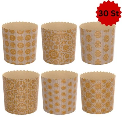 30 St. Backformen Für Paska Kulitsch Osterkuchen Panettone,Формы Для Пасок кулич - Bild 1 von 2