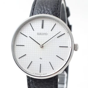 Vintage 1975 SEIKO CHARIOT 2220-0540 pata de gallo cuerda manual/Oh, reparado - Imagen 1 de 16