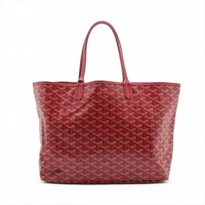Goyard Saint Louis PM PVCx leather Tote bag Red - Image 1 of 4
